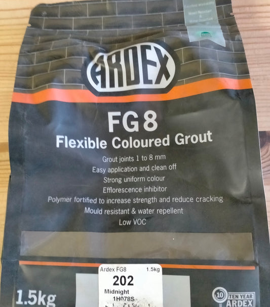 Midnight Grout 1.5kg Bag