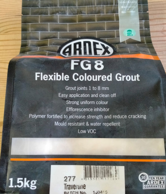 Travertine Grout 1.5kg Bag