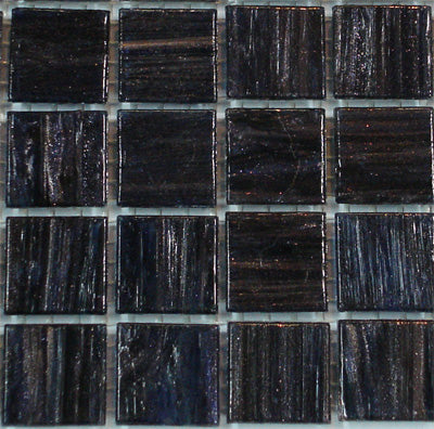 Varigated Black Purple VTC20.77(4) - Le Gemme Mosaic Glass Tiles
