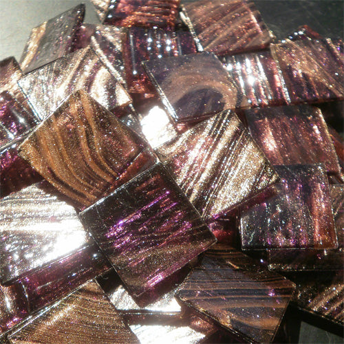 Light Purple - Mosaic Glass Tiles 2cm x 2cm x 4mm (G215)