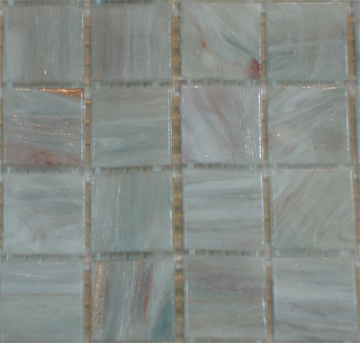Light Grey Varigated VTC20.37(4) - Le Gemme Mosaic Glass Tiles