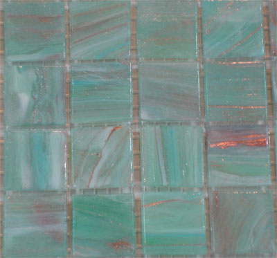 Light Green Grey Varigated VTC20.35(4) - Le Gemme Mosaic Glass Tiles