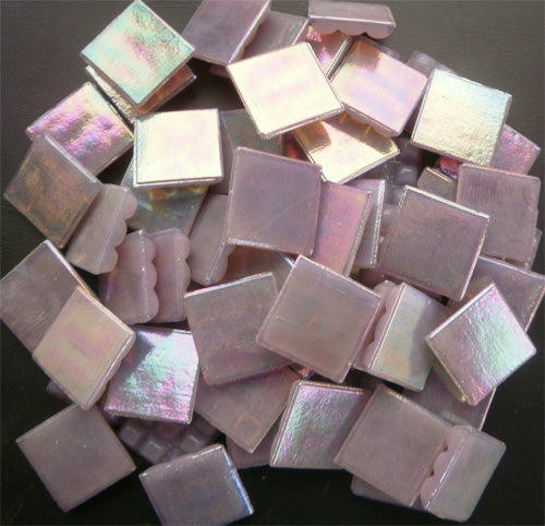Mosaic Glass tiles from Asia 1.5cm x 1.5cm - Lilac (P312)