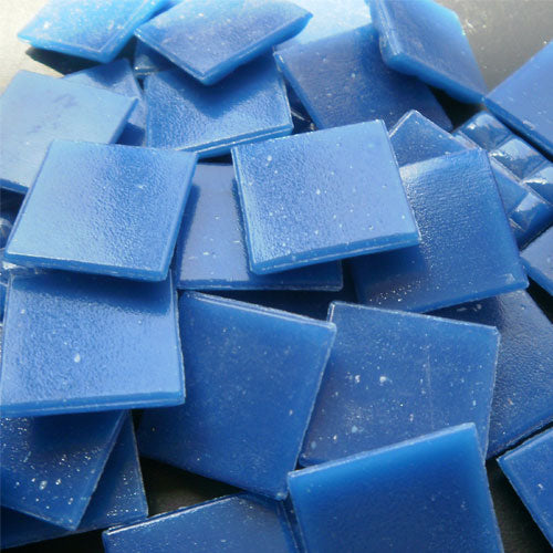 Blue - Mosaic Glass Tiles 2cm x 2cm x 4mm (C81)