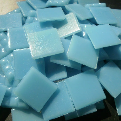 Blue - Mosaic Glass Tiles 2cm x 2cm x 4mm (A08)