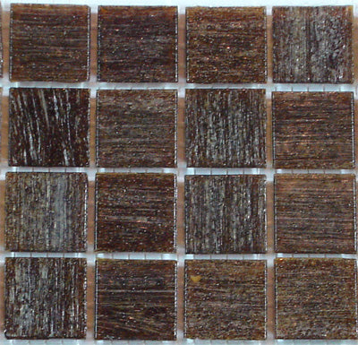 Dark Brown (VTC 20.16) - Vetricolour Mosaic Glass Tiles (VTC 20.16)