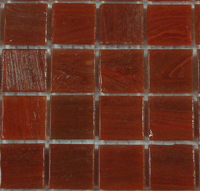Outback Dusty Red SM17 - Smalto Mosaic Glass Tiles (SM 17)